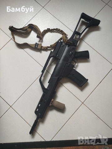 Airsoft реплика H&K G36K – Jing Gong AEG – с нова батерия + аксесоари