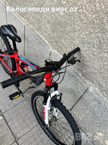 Алуминиев велосипед 24 цола 24 скорости преден амортисьор  много запазено , снимка 6 - Велосипеди - 54130345