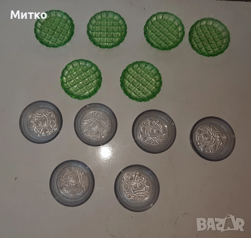 Малки стъклени комплекти за сладко, снимка 3 - Други - 52860638