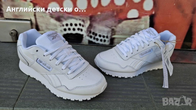 Авглийски детски маратонки естествена кожа-Reebok