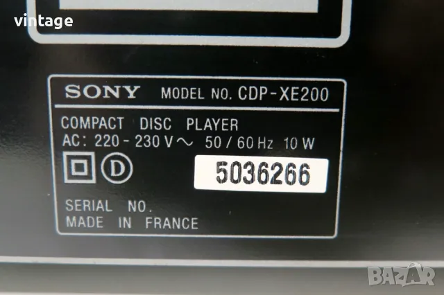 Sony CDP-XE200, снимка 9 - Други - 48270683