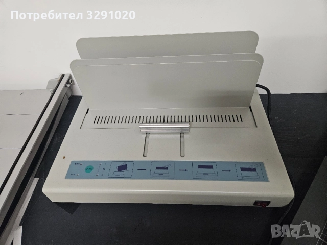 Офис книжарница оборудване машина за подвързване, снимка 3 - Друго търговско оборудване - 52494633