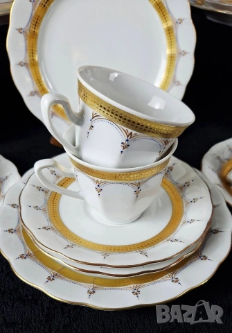 Сервиз за кафе Johann Seltmann - Vohenstrauss, Германия, снимка 2 - Сервизи - 53276284