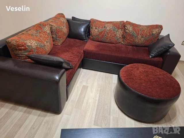 Холова гарнитура НОВО, снимка 2 - Дивани и мека мебел - 53143176