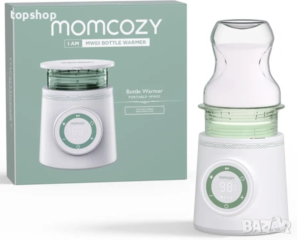 Нагревател за шишета Momcozy MW03 – Смарт контрол (Като нов)  Продавам интелигентен нагревател за...