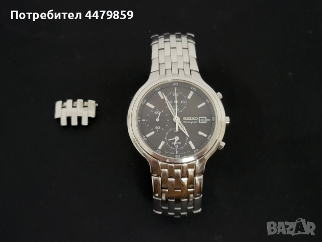 Часовник Seiko chronograph quartz , снимка 2 - Мъжки - 51982839