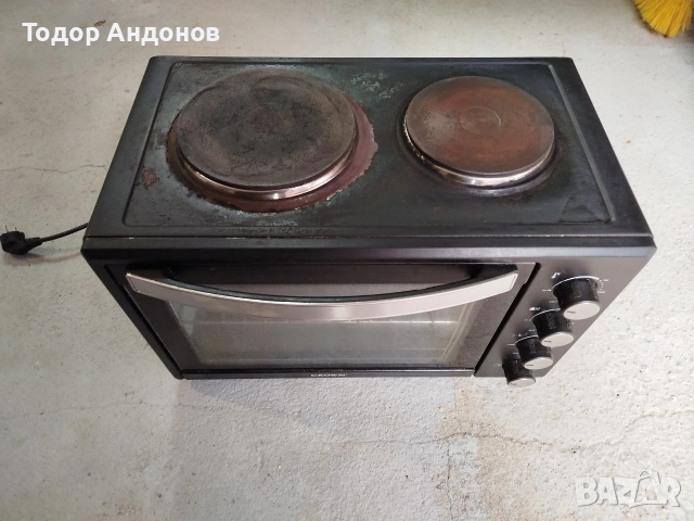 Мини печка / фурна Crown, снимка 3 - Печки, фурни - 53876674