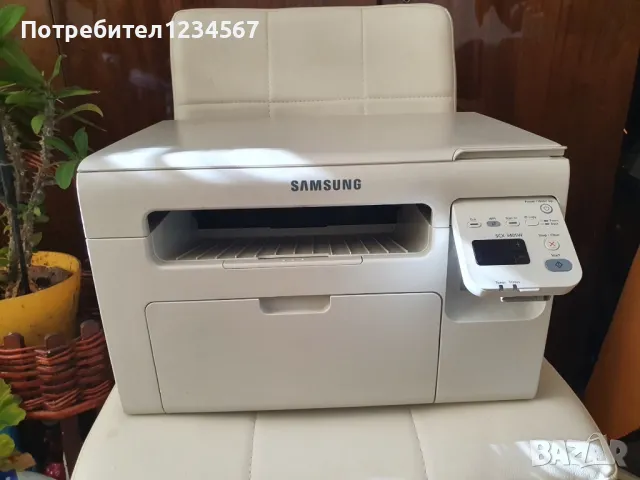 Samsung SCX-3400, лазерен принтер/копир/скенер, 20стр/мин, 1200x1200dpi, 64MB, USB, снимка 3 - Други - 48096747