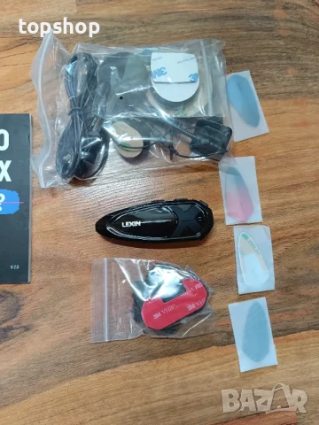 НОВИ, ТЕСТВАНИ LEXIN GTX 2 броя Bluetooth интеркоми до 10 мотоциклетисти,  Шумопотискане, IP67..., снимка 13 - Аксесоари и консумативи - 50556230