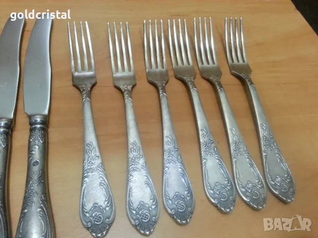 стари руски прибори за хранене вилици и ножове мнц, снимка 12 - Антикварни и старинни предмети - 49819007