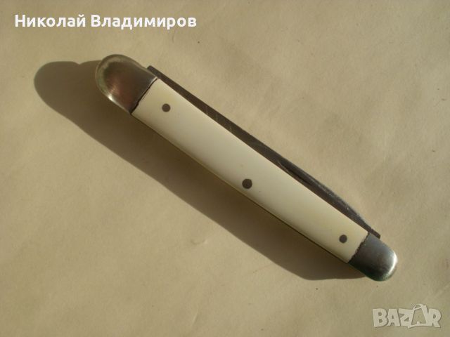Българско джобно ножче П.Денев нож джобен кама, снимка 1 - Ножове - 45905693