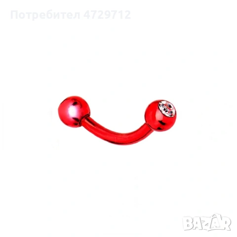 Цирконий обици на веждите, снимка 3 - Друго оборудване - 53398727