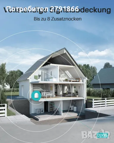 Безжична 2K система 2 камери WUUK външна употреба,240 дни заряд на батерия,32GB локално хранилище, снимка 6 - Комплекти за видеонаблюдение - 50086564