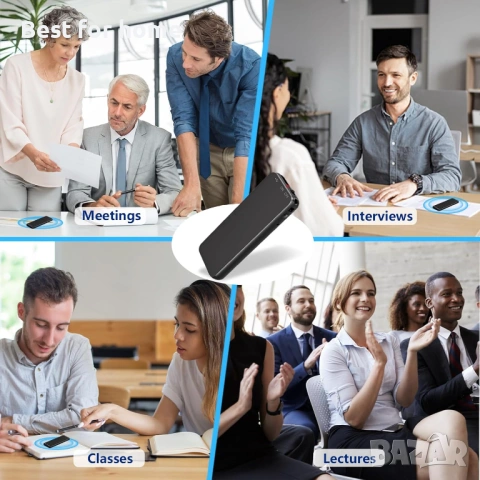 Vivaniir 40H , 64GB цифров диктофон с гласово активиране, снимка 7 - Други - 53753444