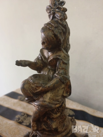 Викториански свещник, снимка 4 - Други ценни предмети - 52511173