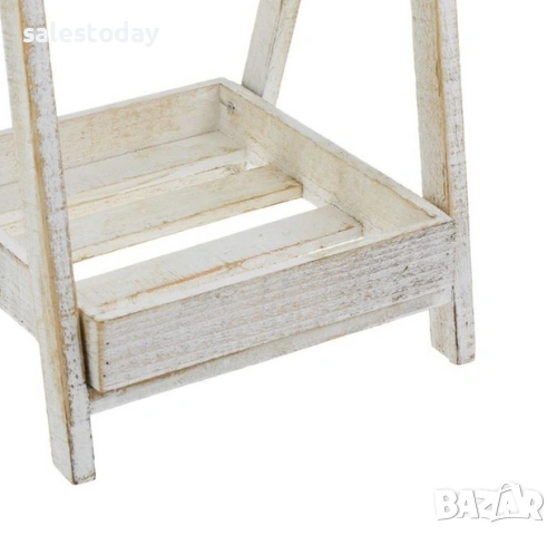 Дървен цветарник- декоративен, стойка за саксии на 80cm, снимка 3 - Декорация за дома - 53533807