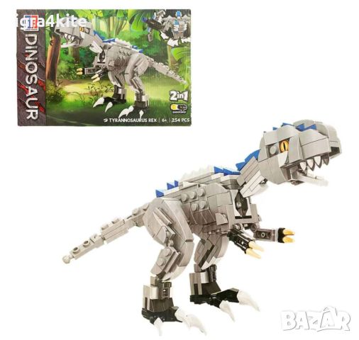 Модел 1 : 4в1 кутии конструктори с динозаври Jurassic с 1038 части, снимка 6 - Конструктори - 45585253