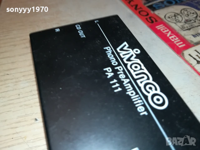 VIVANCO PA111 PHONO PREAMPLIFIER 2907250911, снимка 18 - Ресийвъри, усилватели, смесителни пултове - 51175139