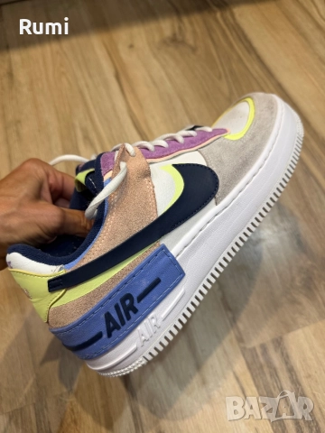 Оригинални кожени кецове Nike Air Force 1 Shadow! 42 н, снимка 9 - Маратонки - 51869510