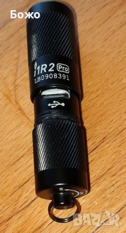 Нов LED фенер Olight i1R 2 Pro EOS (22 грама до 180 лумена) - черен, снимка 3 - Еднодневни екскурзии и почивки - 45998208