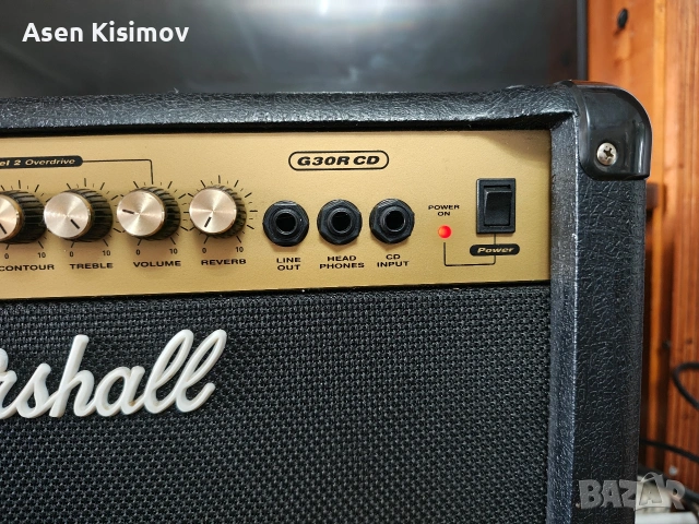 Marshall G30R CD , снимка 7 - Ресийвъри, усилватели, смесителни пултове - 53579497