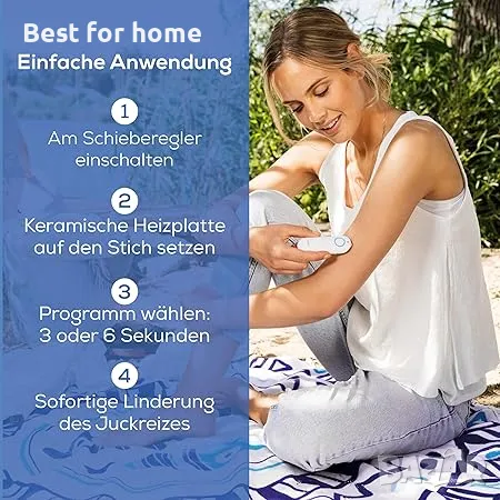 Уред за лечение при ухапвания от насекоми Beurer BR 60 , снимка 4 - Други - 49673509