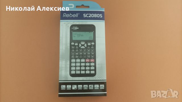 Научен калкулатор (Rebell SC2080S) , снимка 1 - Друга електроника - 45958390