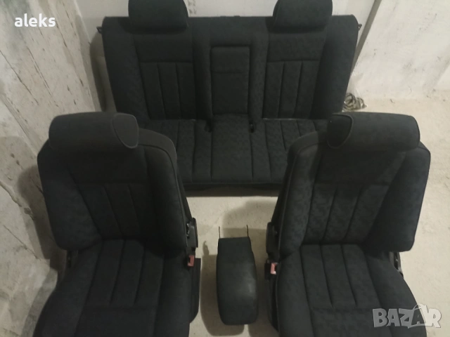 Салон за w140 от плат без скъсано или протрито, снимка 3 - Части - 54138592