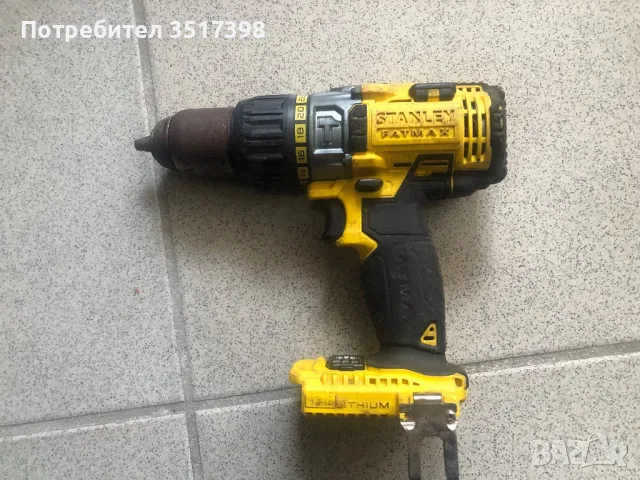 Акумулаторен ударен винтоверт Stanley 18 V, снимка 1 - Винтоверти - 49221841