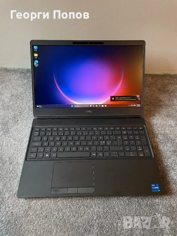 Dell Precision 7560 - i7-11850H, 32GB DDR4, 1TB NVMe SSD M.2, RTX A2000 4GB 15.6''FHD IPS, снимка 2 - Лаптопи за работа - 54055957