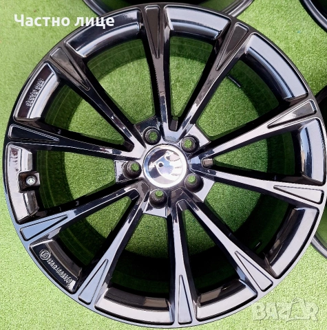 Продавам 4бр 19-ки джанти за Шкода Супърб, , снимка 2 - Гуми и джанти - 53725930