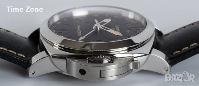 Panerai Luminor 1950 3 Days GMT 44mm Steel Black Dial Automatic Различни Варианти, снимка 6 - Мъжки - 48009872