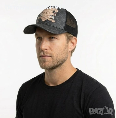 Мъжки спортни шапки (18 модели)