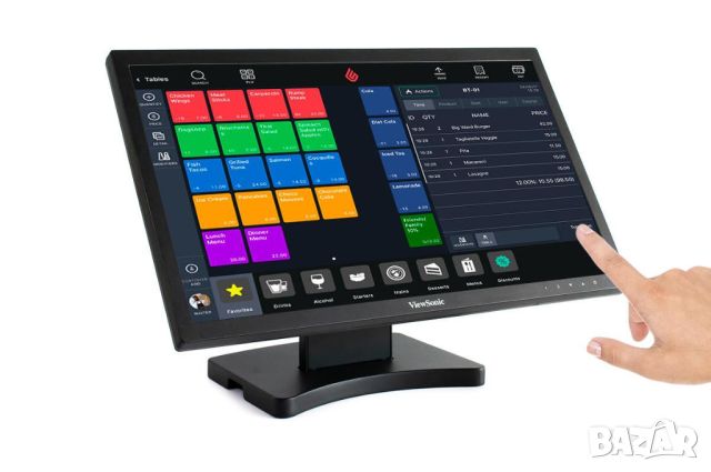 POS Touchscreen монитор VIEWSONIC TD2210 22" (1920x1080), снимка 1 - Монитори - 45648467