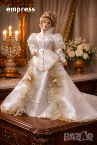 Порцеланова кукла Franklin Heirloom Dolls , снимка 2 - Колекции - 54098484