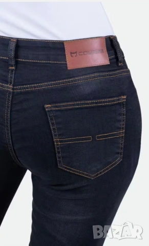 Мото дънки Дънки Course Lara Дамски Вталено Прилягане , снимка 8 - Дънки - 54219057