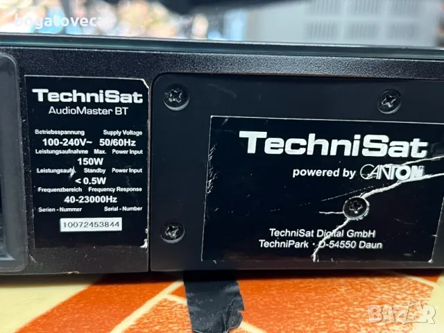 Саундбар TechniSat Audiomaster bt , снимка 7 - Bluetooth тонколони - 48282409