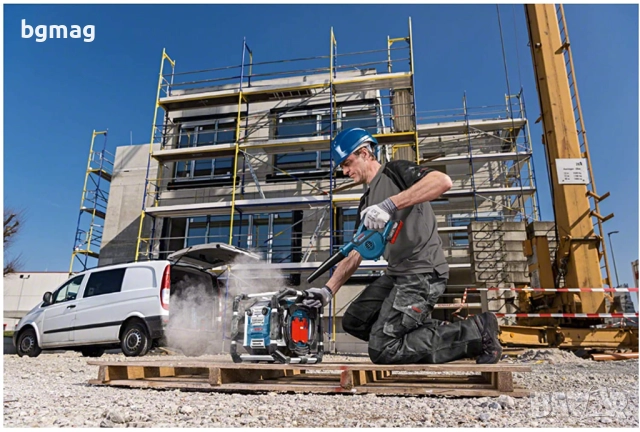 Bosch GBL 18V-120 акумулаторна духалка, листосъбирач, без батерия, снимка 9 - Градинска техника - 52142880