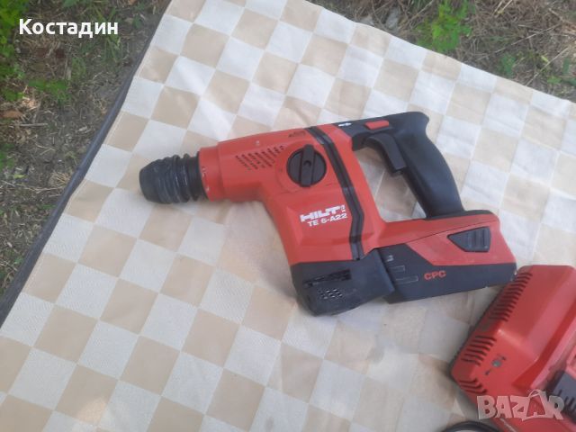 Акумулаторен перфоратор,къртач HILTI TE 6-A22  , снимка 6 - Други инструменти - 46362365