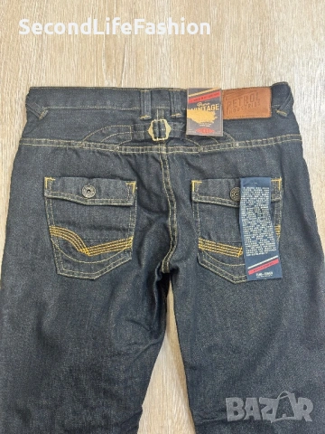 Мъжки дънки Petrol Industries, тъмен деним размер W31 L32 нови, снимка 11 - Дънки - 53253199
