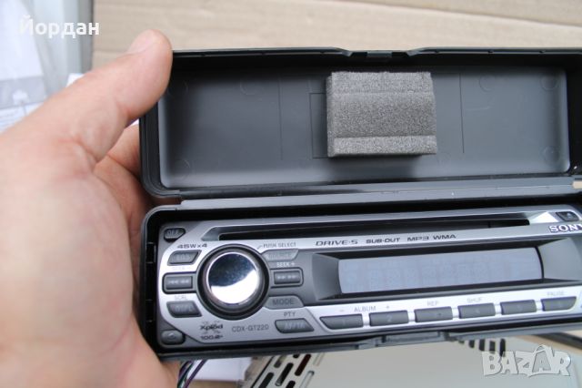 ''Sony MP3 CDX-GT 220'', снимка 3 - Аксесоари и консумативи - 45527666