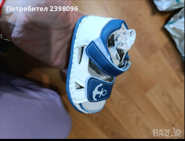 Бебешки сандали, снимка 2 - Бебешки обувки - 51523161
