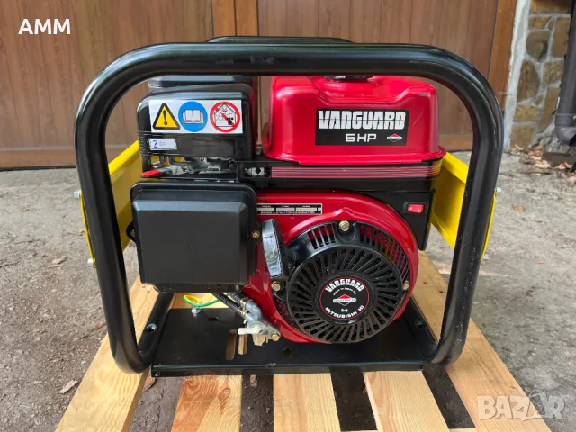 Бензонов монофазен генератор / агрегат SDMO -  Briggs & Stratton 3.5 Kw., снимка 2 - Други машини и части - 47153039