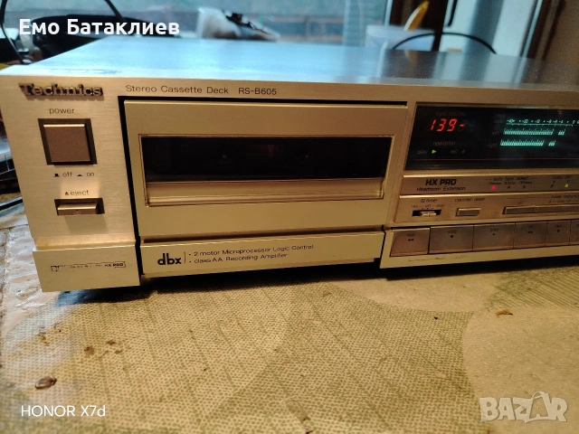 Tecnnics dek dbx. zapisva mnogo dobre. , снимка 2 - Декове - 53601590