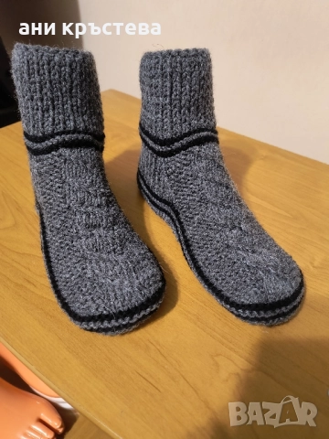 мъжки и дамски безшевни ръчно изработени терлици , снимка 12 - Други - 52026398