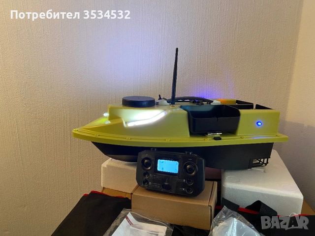 Лодка за захранка D19, снимка 2 - Стръв и захранки - 53704175