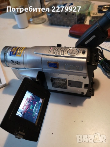 JVC GR-FXM39E VHS C Camcorder видео камера , снимка 5 - Камери - 53430930