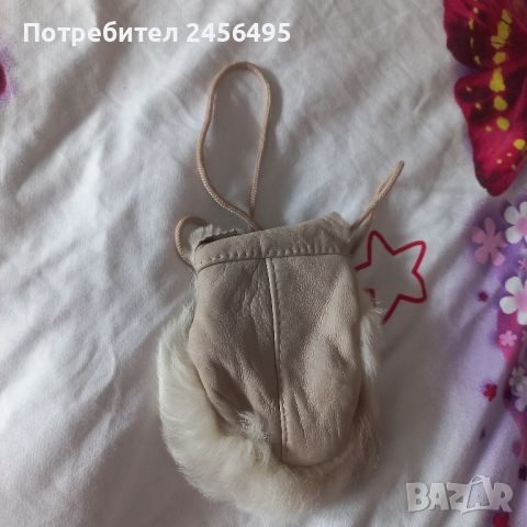 Малка чантичка от 100%агнешка кожа. , снимка 2 - Чанти - 45933665