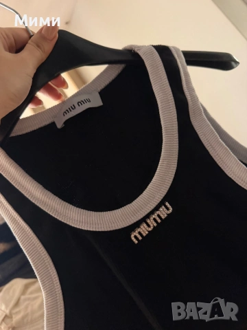 Потник miu miu , снимка 3 - Потници - 53493429