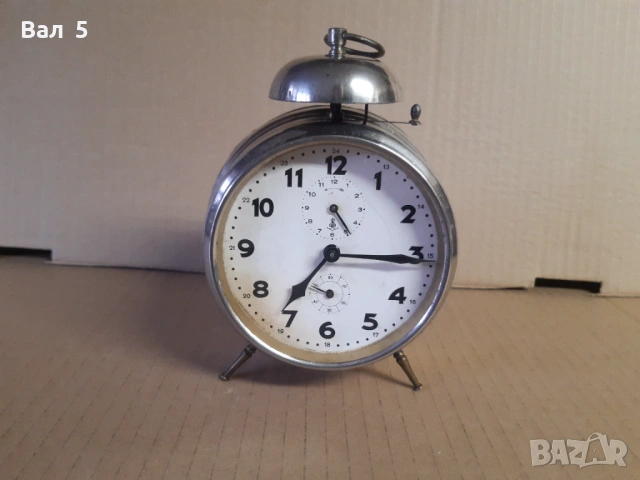 Стар будилник GUSTAV BEKER , ГУСТАВ БЕКЕР - Германия .Работи